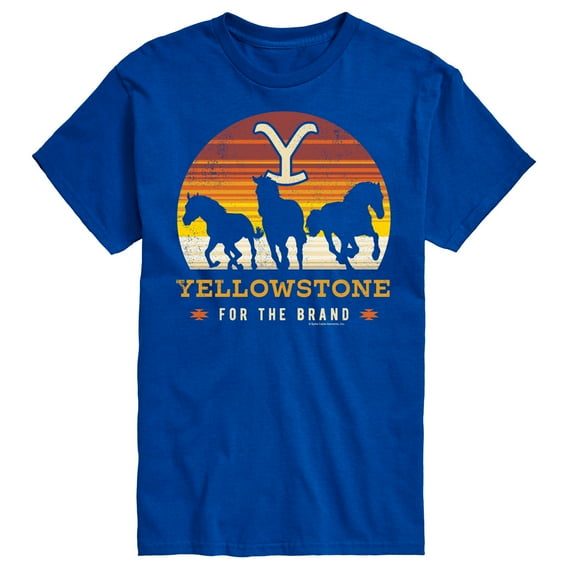 Yellowstone - Wild Horses - Men's Short Sleeve Graphic T-Shirt