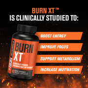 Jacked Factory Burn-XT Clinically Studied Fat Burner & Weight Loss Supplement - 42 Count