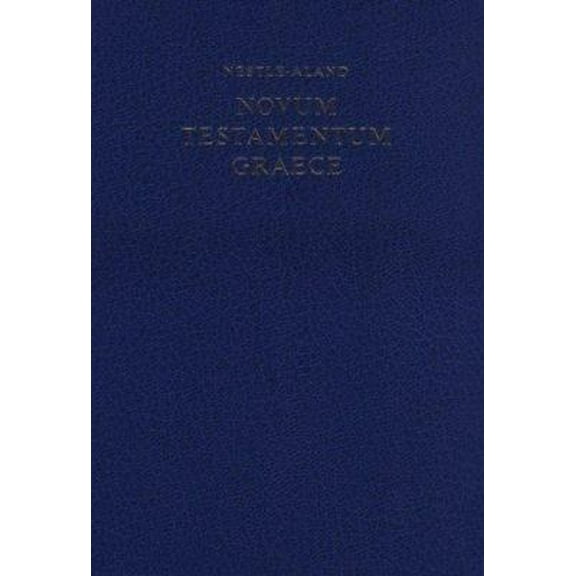 Pre-Owned Novum Testamentum Graece (Vinyl Bound) 3438051001 9783438051004