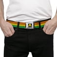 thumbnail image 3 of DC Comics Belt, Seatbelt Buckle Belt, Aquaman Rasta, Youth 22 to 32 Inches, 3 of 9