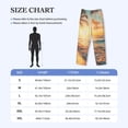thumbnail image 4 of Fotbe Tropical Sunset Beach Scene Pantalones de Pijama para Hombre, Pantalones de Dormir, Pantalones de Casa con Cintura Ajustable y Bolsillos-X-Large, 4 of 6