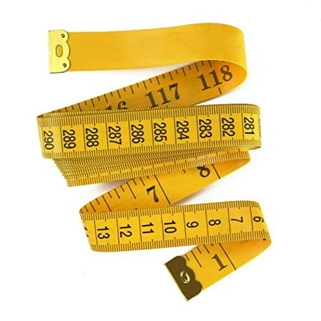 Salmony 120 inch (300cm) Soft Tape Measure for Sewing Tailor Cloth Body Baby Height Bust Waist Circumference (Best Tape Measure In The World)