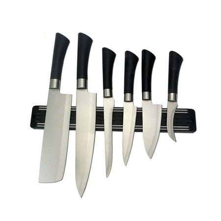 

Kitchen Wall Mount Magnetic Knife Scissor Storage Holder Rack Strip Organizer