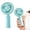 Green, variant on olkpmnmk Small Handheld Personal Fan, USB Rechargeable Battery Lightweight Fan, Mini Portable Handheld & Desktop Fan for Travel, Outdoor Essentials, Summer Essentials Gifts for Women