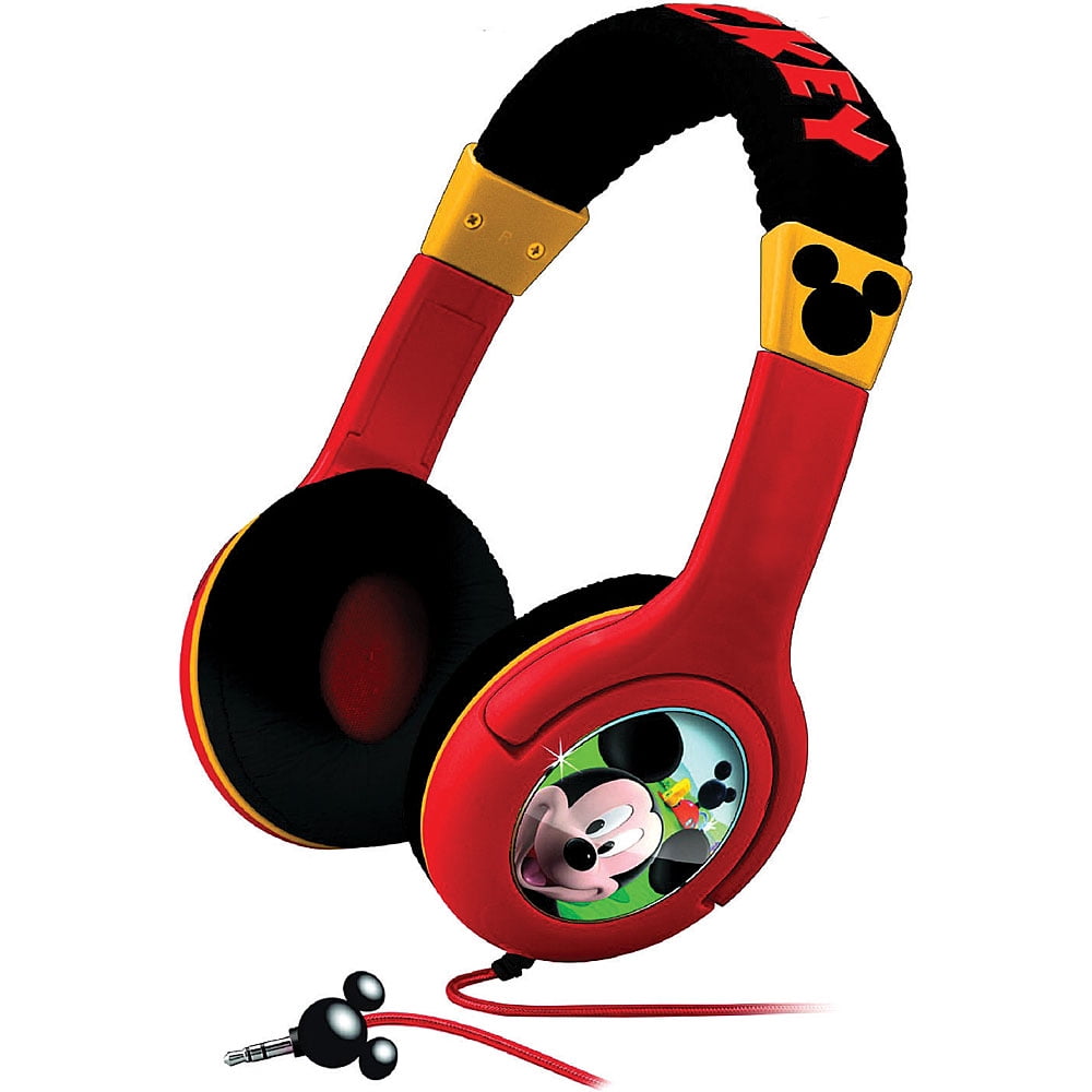 Mickey Mouse Kids Headphones for Kids Adjustable Stereo TangleFree 3