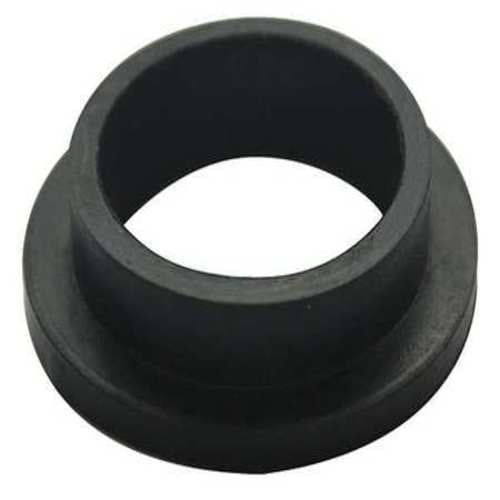Spud Gasket, Toilet, 13/4", Black