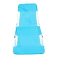 thumbnail image 3 of Rio Brands Portable Folding Weather-Resistant Beach Lounger Chair with Carrying Strap, Blue, 3 of 5