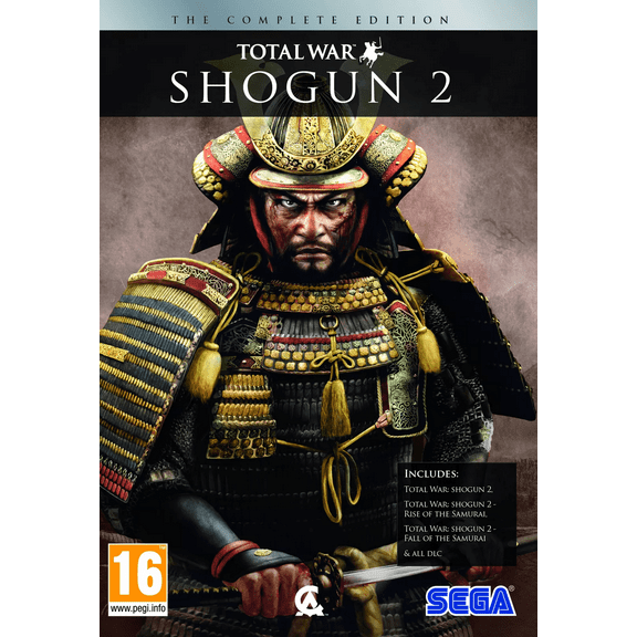Total War Shogun 2 Complete w/ Rise of the Samurai Fall of the Samurai all DLCs