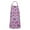 Colorful Funny Dachshund-1, variant on Corgi Dog and Footprints Apron-Garden Aprons for Women with Pockets-Cotton Linen Waterproof Kitchen Cooking Gardening Aprons Adjustable for Kitchen,Cooking,BBQ and Salon 33x27 Inch