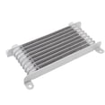 thumbnail image 2 of Transmission Oil Cooler, Engine Oil Cooler Aluminum Quick Cool Anti Deformation  For Pit Bike 50CC-250CC Engine, 2 of 8