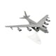 thumbnail image 3 of Maqueta de avión a escala 1:200 de metal fundido con base de exhibición. Modelo de avión para mueble de TV, cafetería, oficina, dormitorio o, 3 of 9