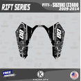 thumbnail image 4 of Kalair GFX Graphics Kit for Suzuki ATV LTZ400 (2009-2014) Rift Series, 4 of 5