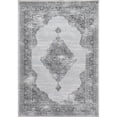 thumbnail image 5 of Dynamic Rugs AN46575579696 Ancient Garden Rectangular Rug, Silver & Grey - 3 ft. 11 in. x 5 ft. 7 in., 5 of 5