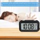 thumbnail image 2 of Reloj despertador digital con temperatura interior, funciona con pilas, función de repetición, pantalla de 12/24 h, ideal para dormitorios, niños, viajes, baño, escritorios, etc., 2 of 5
