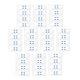thumbnail image 2 of Fiudx Cinta para Lifting Facial, Adhesivo Invisible Reafirmante, Eliminador Instantáneo de Papada, Parche Adhesivo Transpirable, Uso Diario, Aspecto Juvenil Rápido, Paquete de 40 Unidades, 2 of 6
