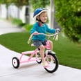 thumbnail image 7 of Open Box Kids Classic Style Dual Deck Tricycle with Handlebar Bell, 7 of 7