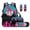 Baseball Drip Bow, variant on Desert Camo Bow 17 Inch Large Capacity 4-Piece Backpack Set, Lightweight Hunting Style School Bag for Kids Teenagers Back to School
