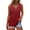 Wine, variant on LADIGASU Summer Women Solid Color Round Neck Sleeveless Casual Tee Tank
