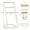 White, variant on Wall Towel Rack for Rolled Towels,Upgrade Towel Racks for Bathroom Wall Mounted,Bathroom Bar Towel Storage,Black