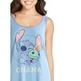 thumbnail image 4 of Disney’s Stitch Women’s and Women’s Plus Sleep Tank Dress, Sizes XS-3X, 4 of 5