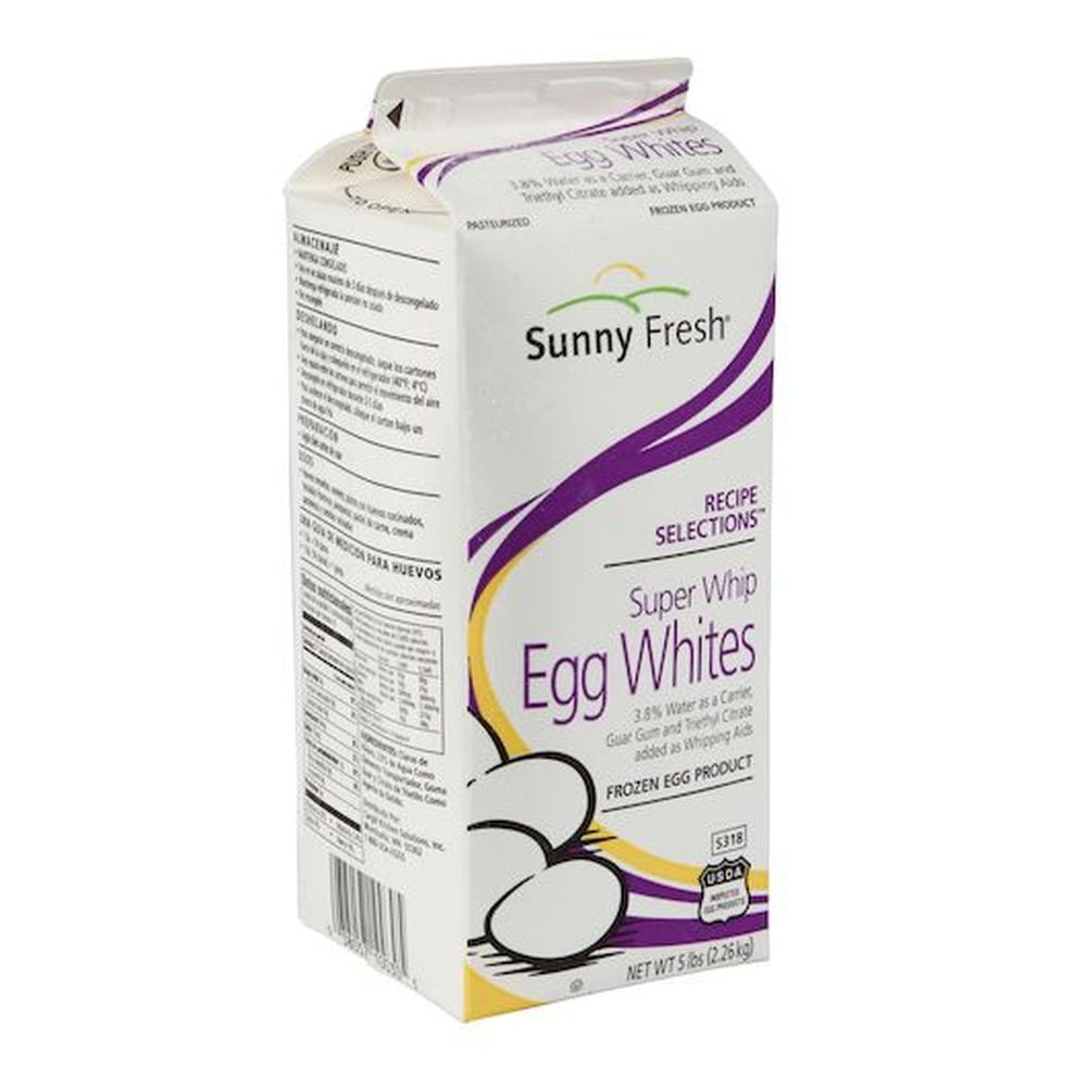 Sunny Fresh Super Whip Liquid Egg Whites, 5 Pound 6 per case