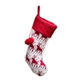 thumbnail image 1 of Medias navideñas Medias colgantes de punto para decoraciones navideñas y vacaciones familiares Eccomum Bolsa de dulces, 1 of 7