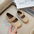 thumbnail image 2 of Zapatos de cuero para niños de estilo coreano, nuevos zapatos individuales para primavera y otoño para mujer, fondo suave poco profundo a la moda para bebés, 2 of 4