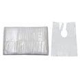 thumbnail image 1 of Capa de corte de cabello desechable Zulema delantal transparente 60x80cm, 1 of 8