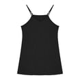 thumbnail image 4 of WQNVRNR Girls Strappy Jumpsuit- Backless Sleeveless Tennis Dress V-Neck Casual Athletic Romper Black Size 14, 4 of 9