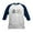 Navy/White, variant on CafePress - Three 3 Cats Kids Baseball Jersey - Kids Cotton Baseball Jersey, 3/4 Sleeve Shirt