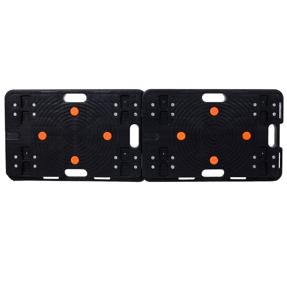 4Pcs Moving Dolly, Heavy Duty Furniture Rolling Mover, Interlocking Moving Dolly with 4 Wheels for Couch Boxes Heavy Items, 23.6 x 15.7 inch 330 Lbs Capacity Each Count