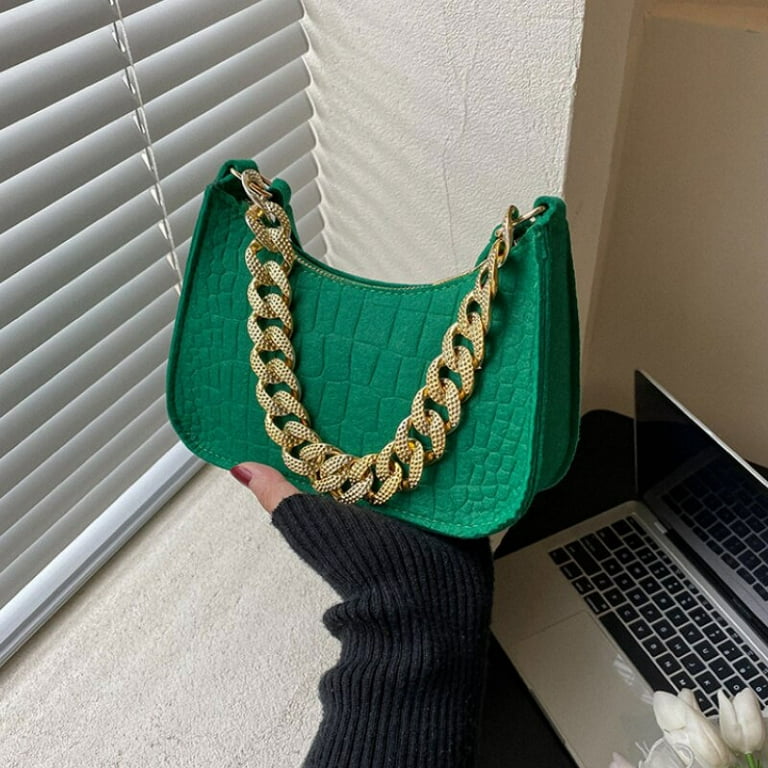 Luxury Brand Ladies Printed Chain Shoulder Crossbody Bag