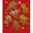 thumbnail image 2 of Girl's My Little Pony: Friendship is Magic Gingerbread Ponies  Graphic Tee Red X Small, 2 of 5