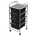 thumbnail image 1 of Patiojoy 4 Drawer Cart Storage Container Bins with wheels for Home&School&Office, 1 of 10