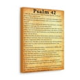 thumbnail image 2 of Scripture Walls Psalm 42 German Gold Bible Verse Canvas Christian Wall Art Ready to Hang Unframed, 2 of 19
