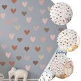 thumbnail image 3 of 6 sábanas Pegatinas de pared de corazón Dormitorio PVC Palabas de pared de bricolaje extraíble, 3 of 4