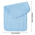 thumbnail image 3 of MuXiKeJi Baby Burp Cloths Large 6 Layer Absorbent Towel Soft Feeding Bibs Bandana Drooling, 3 of 5
