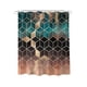 thumbnail image 1 of Cortina de ducha de tela, diseño impermeable y poliéster, de secado rápido, cortinas de ducha para baño, 1 of 5