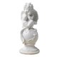 thumbnail image 3 of Estatua de estatuilla de Ángel de resina, obra de arte creativa, escultura bonita coleccionable, artesanías decorativas para boda, sala de estar, manos en la barbilla Gloria Escultura de estatuilla de ángel, 3 of 9