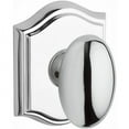 thumbnail image 4 of Baldwin Reserve HDELLTAR003 Half Dummy Ellipse Knob and Traditional Arch Rose Lifetime Brass Finish, 4 of 7