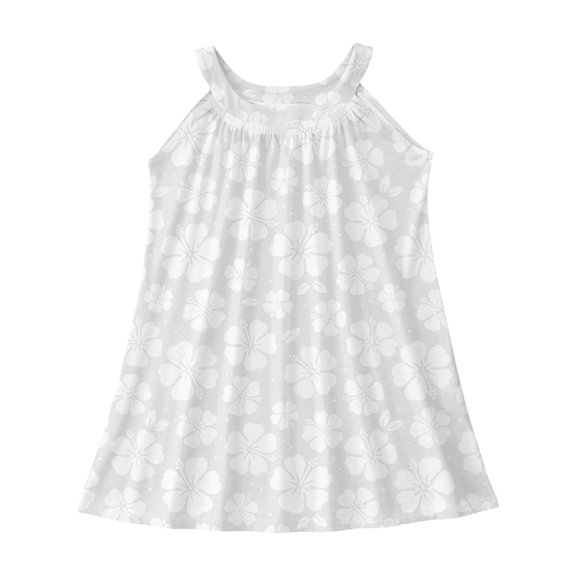 Toddler Girls' Dresses Beach Swim Cover Up Sleeveless Tank Girls Pageant Dress