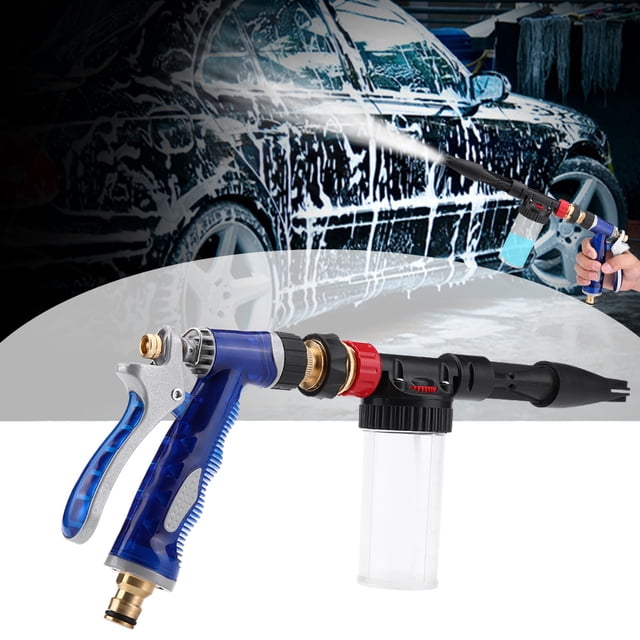 Lavadora de autos, lavadora a presión desmontable, rociador de espuma con lanza, rociador de espuma para lavado de autos, optimizado para la excelencia