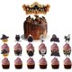 thumbnail image 4 of Kit de decoraciones para fiestas de Halloween: decoraciones multifunción para cumpleaños de Halloween, juego de suministros duraderos para fiestas que incluye bandera con letras, bandera para pas, 4 of 5