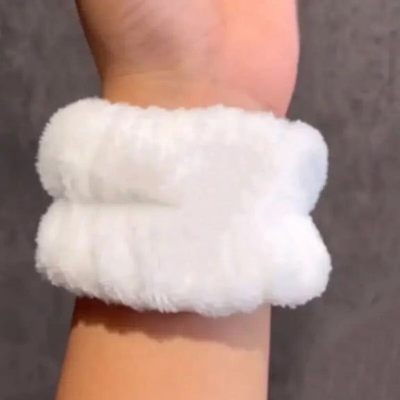 kawaii Sanrio accessories Kuromi Plush Wrist Wash Face Band Hello Kitty Sports Absorbent Band anime cinnamoroll Wash Face Band