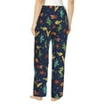 thumbnail image 3 of Xecao Shells and Seaweed Women's Straight Lounge Pajama Pants: The Epitome of Relaxed Sleepwear, 3 of 9