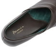 thumbnail image 3 of Pamir Men's Genuine Leather Opera Slippers with Memory Foam Insole and Leather Outsole Size US 9 Wide Width Brown, 3 of 9