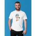 thumbnail image 2 of Fishing Ideas T-Shirt Men -Engin Selcuk Designs, Male 5X-Large, 2 of 4