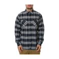 thumbnail image 1 of Fourstar Clothing Mens The Autumn Plaid LS Button Up Shirt, Blue, Medium, 1 of 1