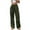 *Army Green, variant on Women's Y2K Wide Leg Cargo Jeans,Ladies High Waist Baggy Denim Pants,Womens Hip Hop Streetwear Trousers with Multiple Pockets,Blue,L