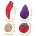thumbnail image 4 of 12 piezas de simulación de vegetales, modelo de vegetales en miniatura, modelo de vegetales falsos, accesorios para fotografías, 4 of 6